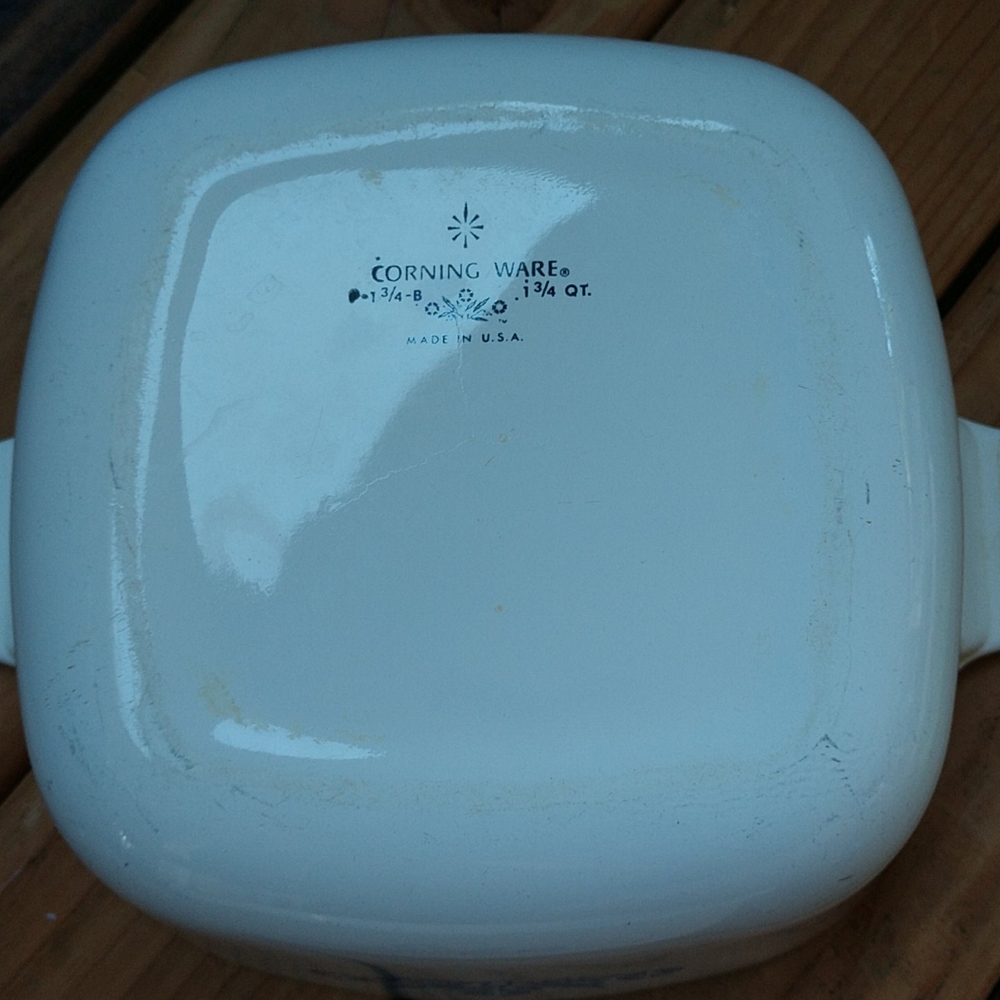 2 Vintage ๐ฝ flower Corning Ware - Picture 5 of 9